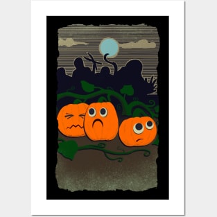 Pumpkin patch massacre - Halloween all the time Posters and Art